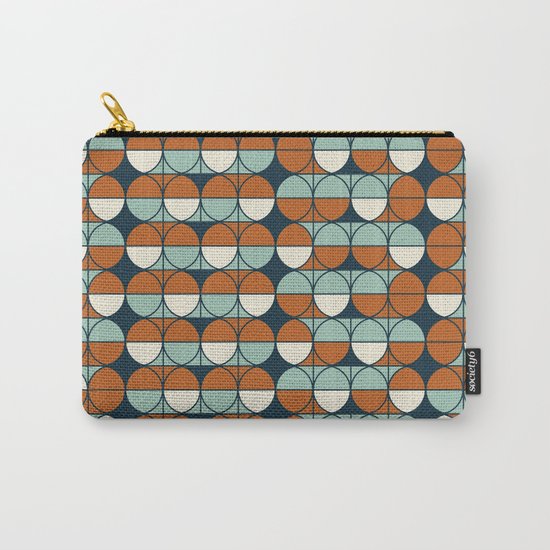 Retro pattern Carry-All Pouch
