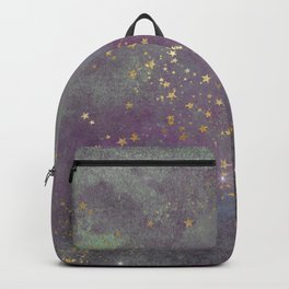 Exploring the Universe 10 Backpack | Digital, Watercolor, Painting, Purple, Exploration, Galaxy, Space, Exploring, Universe, Outerspace 