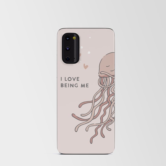 Affirmation Characters - Jellyfish Android Card Case