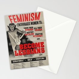 Lesbian Witchcraft! Stationery Card