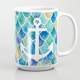 Mermaid Anchor Coffee Mug