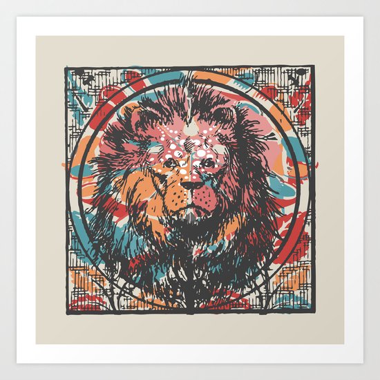 Leo Art Print