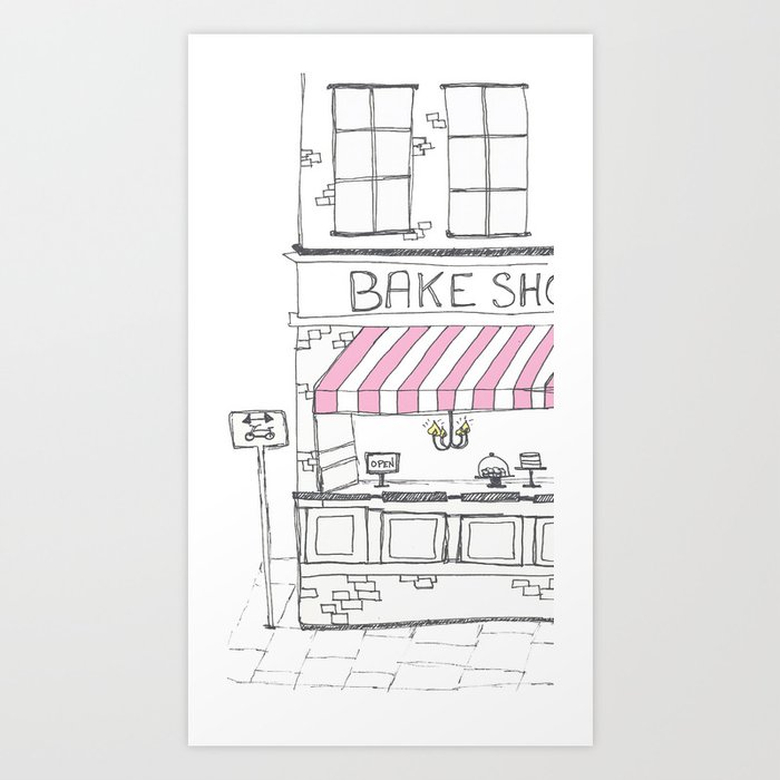 Bake Shop Art Print