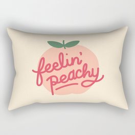 Feelin Peachy Rectangular Pillow