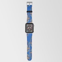 Blue Pattern Apple Watch Band