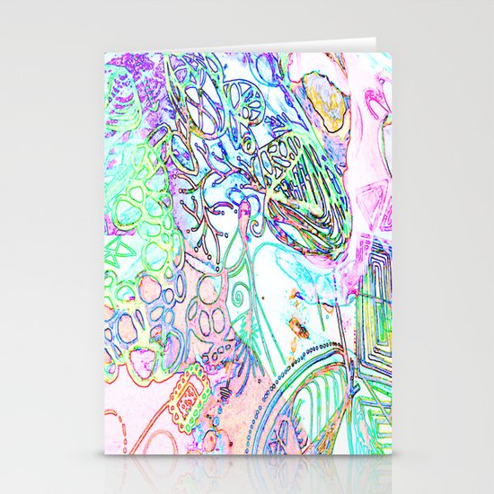 spec vertebraeyes Stationery Cards