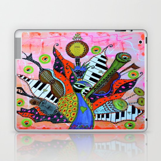 FEATHERED FANFARE Laptop & iPad Skin