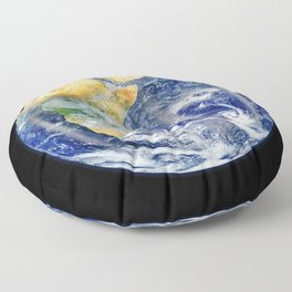 Planet Earth Floor Pillow