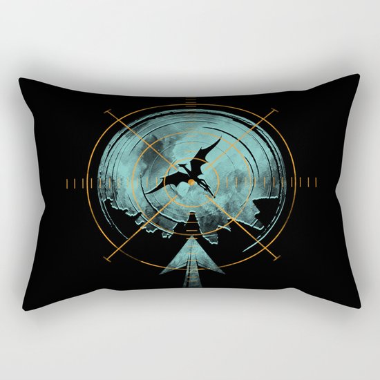 the last predator Rectangular Pillow