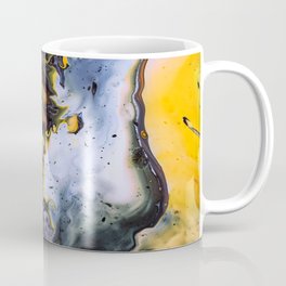 Black and yellow marble Coffee Mug