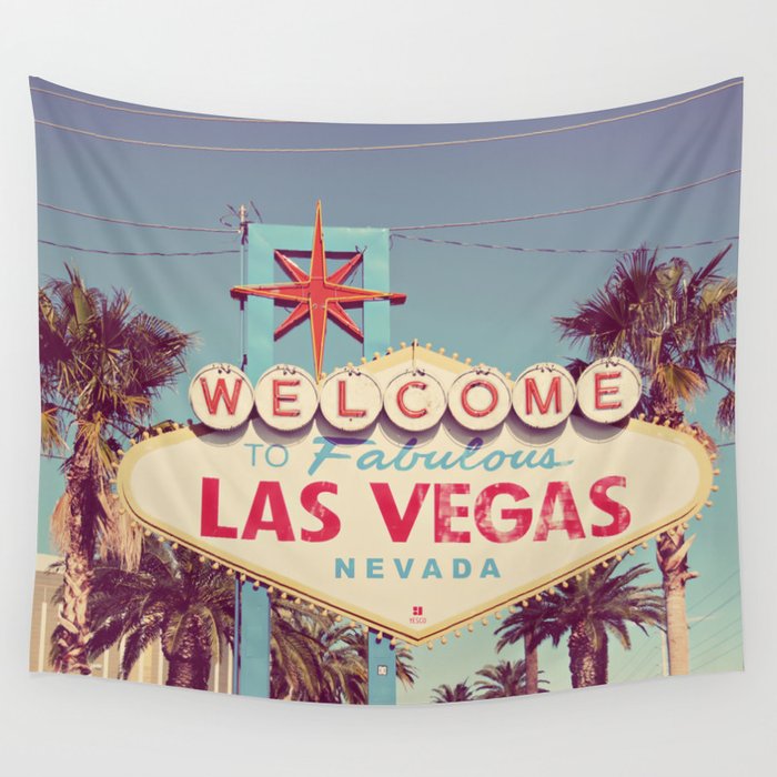 Welcome to fabulous Las Vegas Wall Tapestry