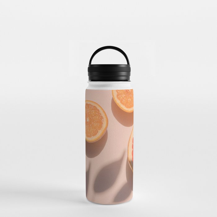 Citrus and Shadows Water Bottle