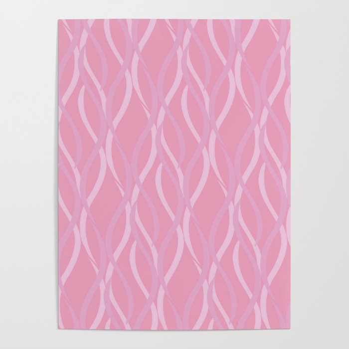 Geometric Weave 6 Poster