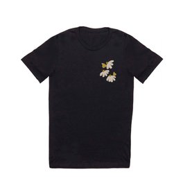 Chamomile Butterfly Beige T Shirt