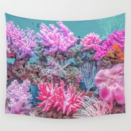 Coral Reef Underwater Backdrop Wall Tapestry