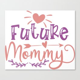 Future Mommy Canvas Print