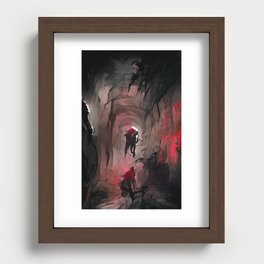 Escape From The Depths Recessed Framed Print