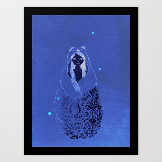 Bear Child Art Print