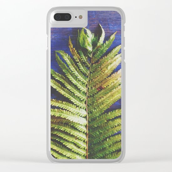 Fern Clear iPhone Case