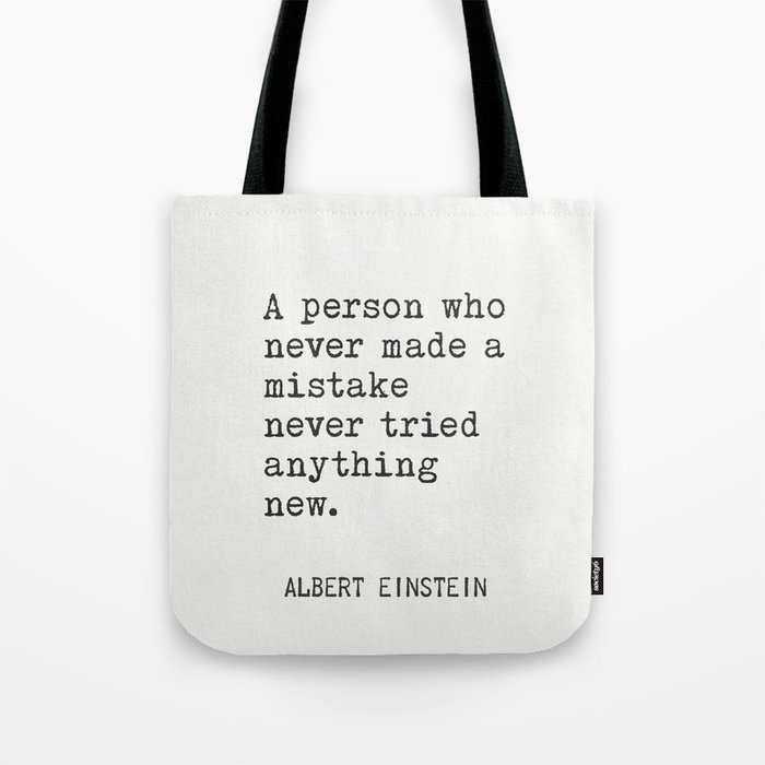 Albert Einstein 89 Tote Bag