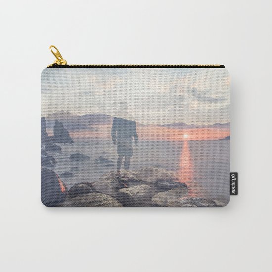 Mirrored Thoughts Carry-All Pouch