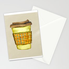 Pumpkin Somethin' PSL Coffee Cup  Stationery Cards