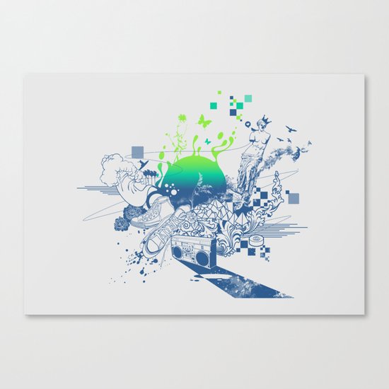 Fusion Canvas Print