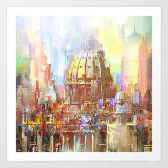 St. Peter's Basilica Art Print