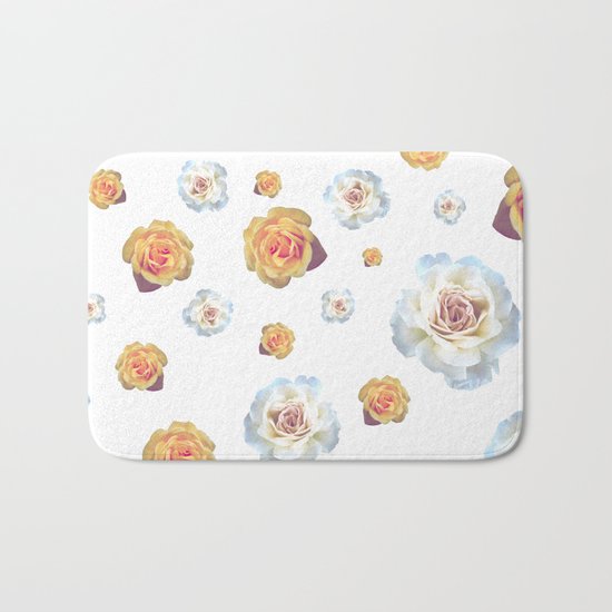 Flower Wall Bath Mat