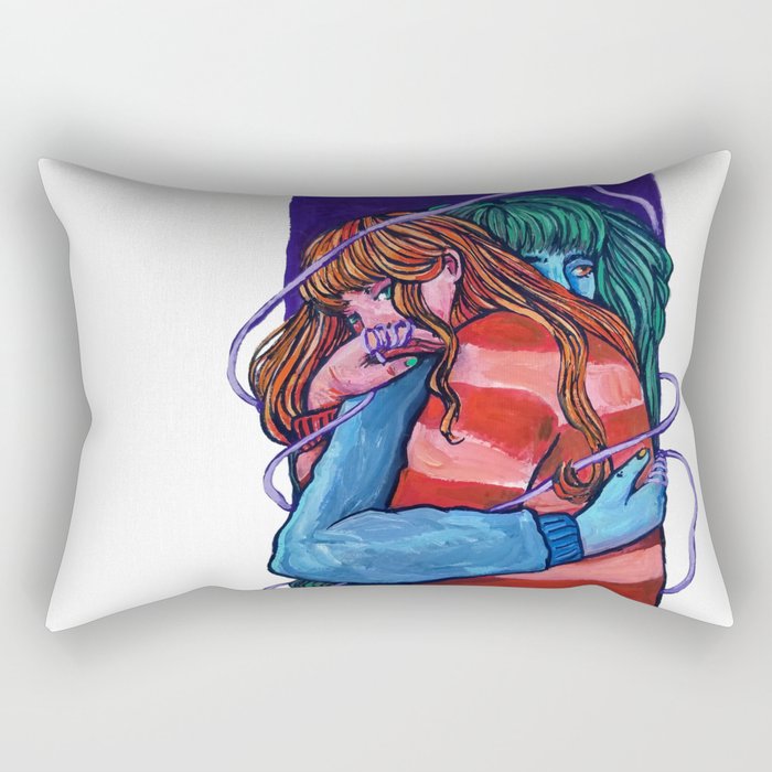 Soulmates Rectangular Pillow