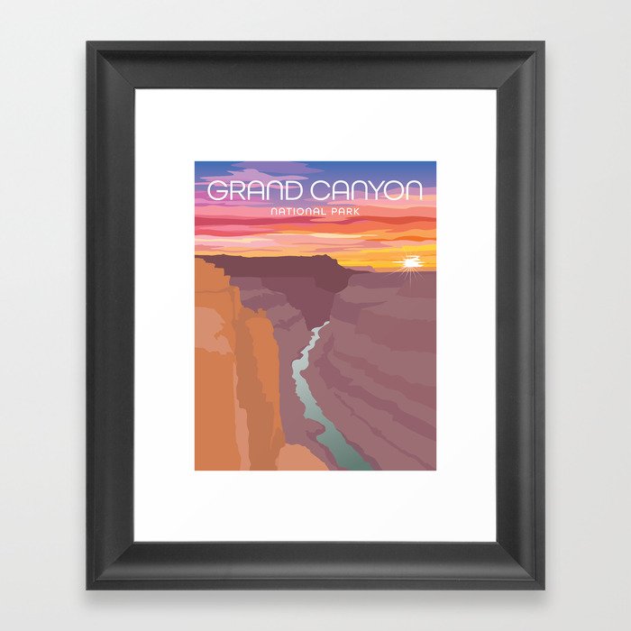 Grand Canyon National Park Framed Art Print