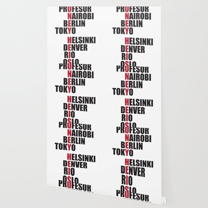 La Casa De Papel Money Heist Wallpaper By Koiosdesign Society6