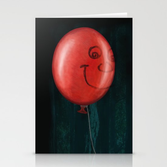 The Boy and the Balloon Stationery Cards