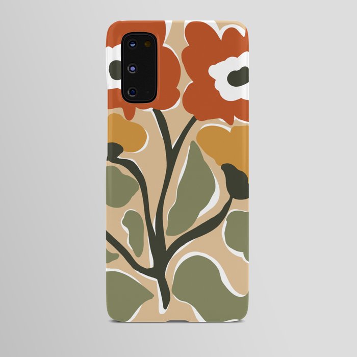 big blooming matisse flower  Android Case