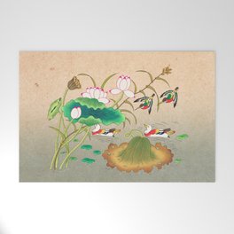 Minhwa: Duck Pond B Type Welcome Mat