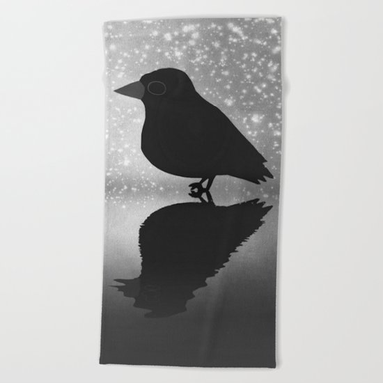 Crow-82 Beach Towel