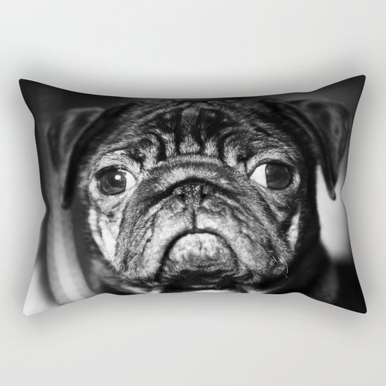 Pug Rectangular Pillow