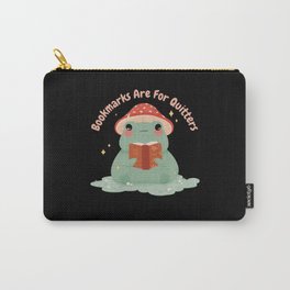 Cottagecore Aesthetic Frog paly banjo Carry-All Pouch | Animallover, Frog, Amphibianowner, Mushroomhat, Mushrooms, Lover, Aesthetic, Kawaii, Collect, Graphicdesign 