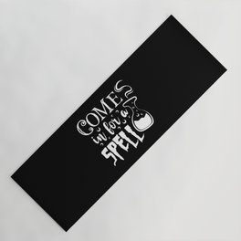 Come In For A Spell Spooky Halloween Cool Yoga Mat