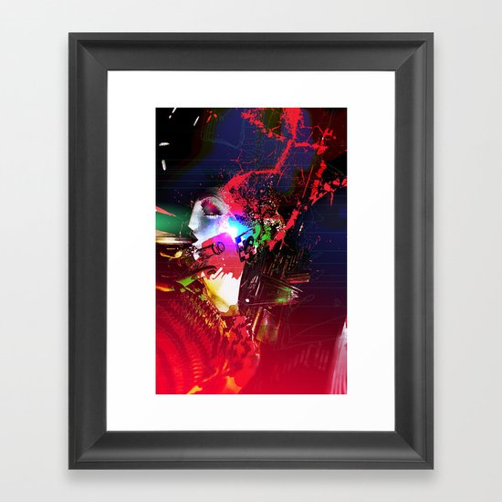 Blowout Framed Art Print