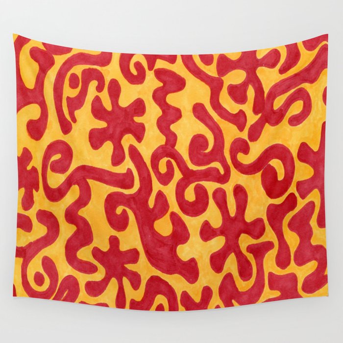 Grooble Dooble Wall Tapestry