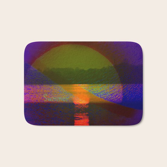 Fresh summer Bath Mat