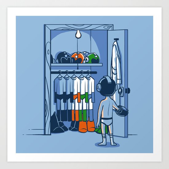 The Morning Routine Art Print