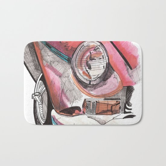Little Red Ride Bath Mat