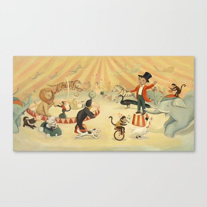 The Circus Dream by Emily Winfield Martin Canvas Print