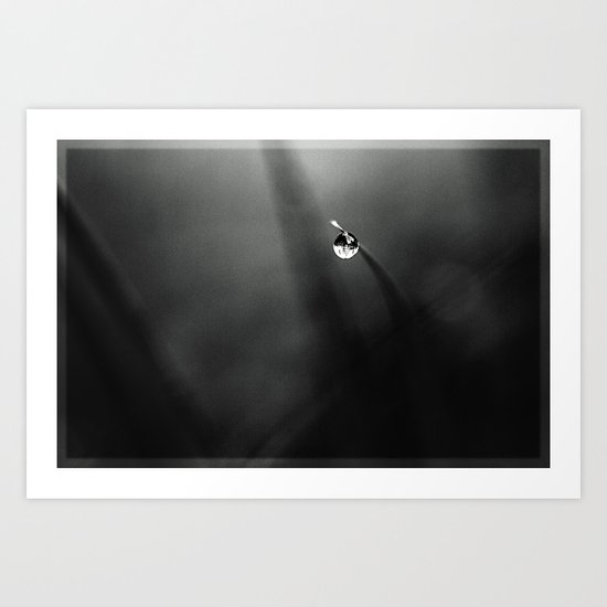 a light in the dark Art Print