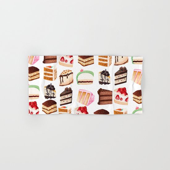 Yummy Cakes Hand & Bath Towel