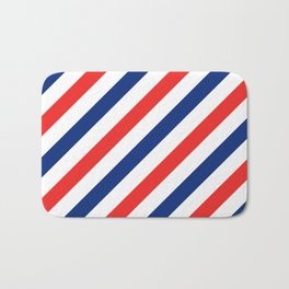 Barber Stripes Bath Mat