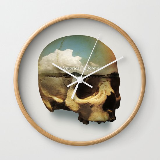 Memories live forever Wall Clock