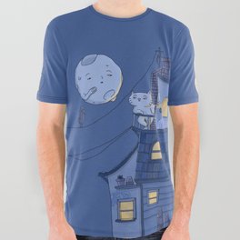 Moon shirt #1 All Over Graphic Tee